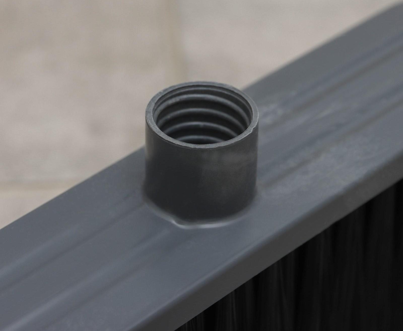 Щётка для подметания пола Etna, 24 см, цвет серый