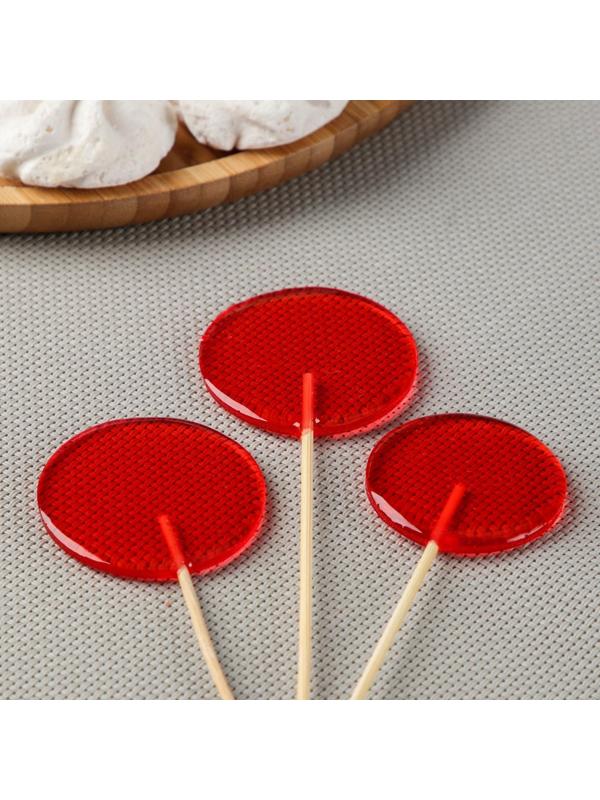 Силиконовая форма «Круги», 4,5 и 5 см, цвет прозрачный