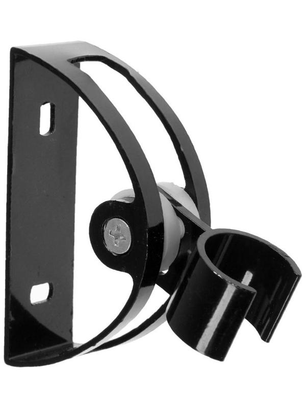 Держатель для душевой лейки ZEIN Z63, регулируемый, алюминий, черный