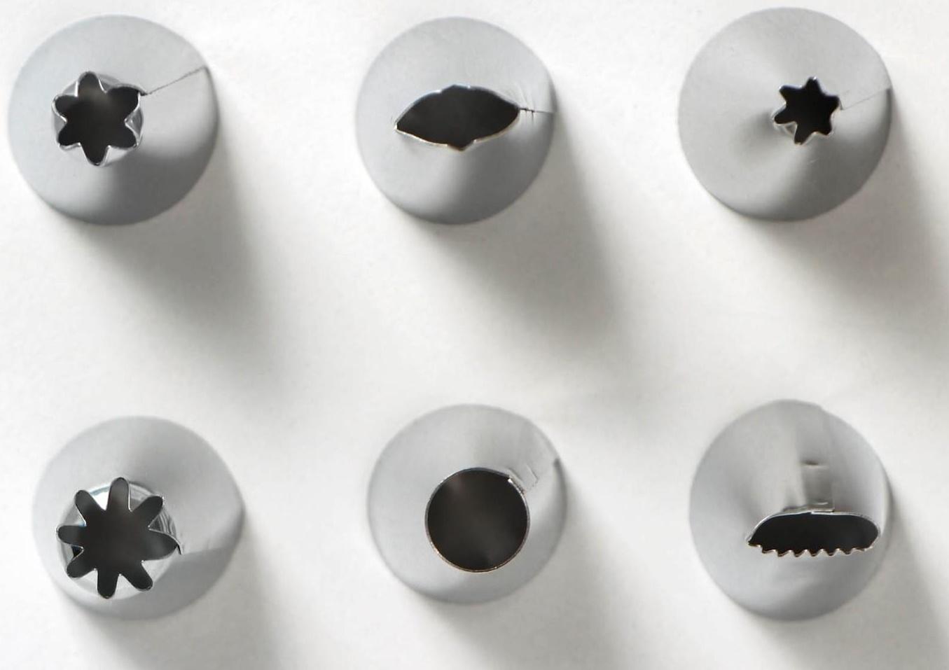 Набор кондитерский «Норма»,10 предметов: щипцы, 6 насадок, кондитерский мешок, адаптер, кондитерский гвоздь