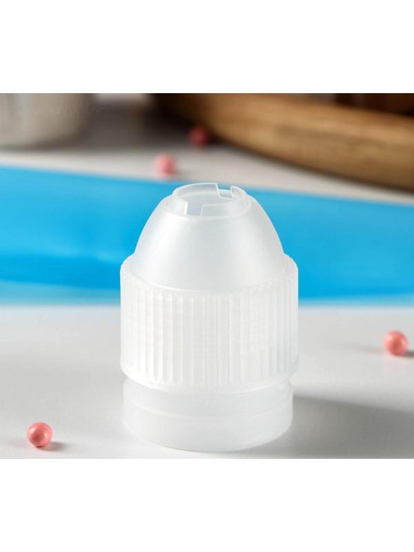 Набор кондитерский «Норма»,10 предметов: щипцы, 6 насадок, кондитерский мешок, адаптер, кондитерский гвоздь