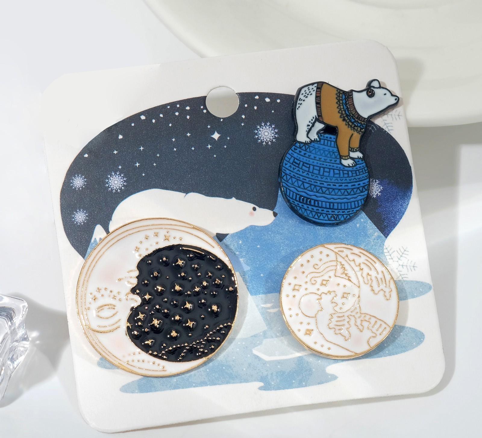 Набор значков (3 шт.) 