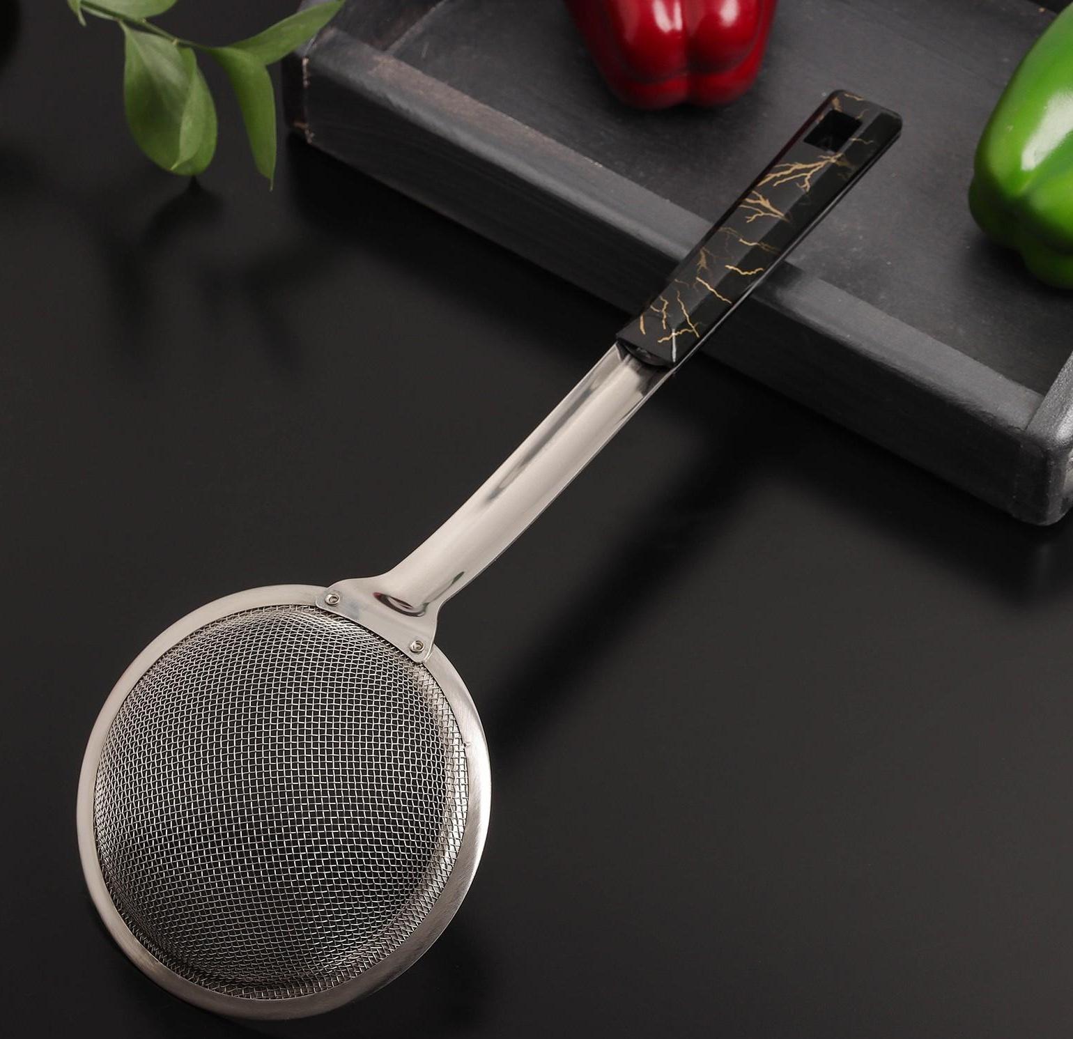 Сито Доляна «Молнии», для снятия пены, d=12 см