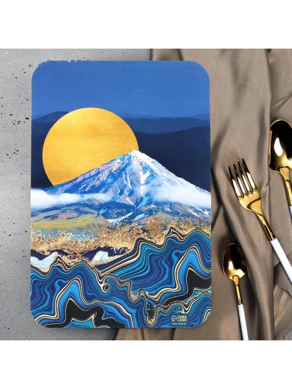 Доска разделочная «Приятного аппетита», пластик, 30 × 20 см