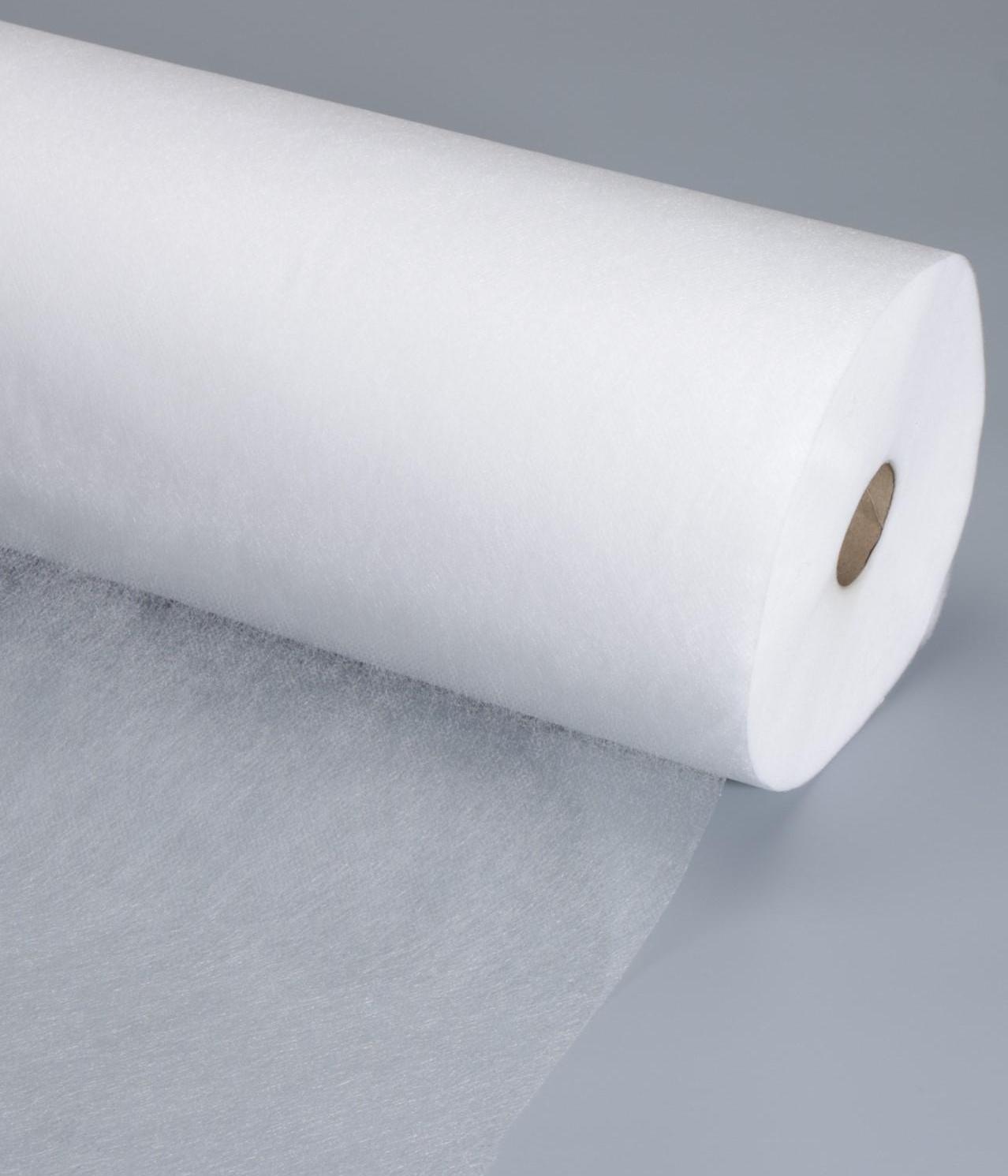 Простыня, 14г/м2, ширина 70 см, 200 м. белая.