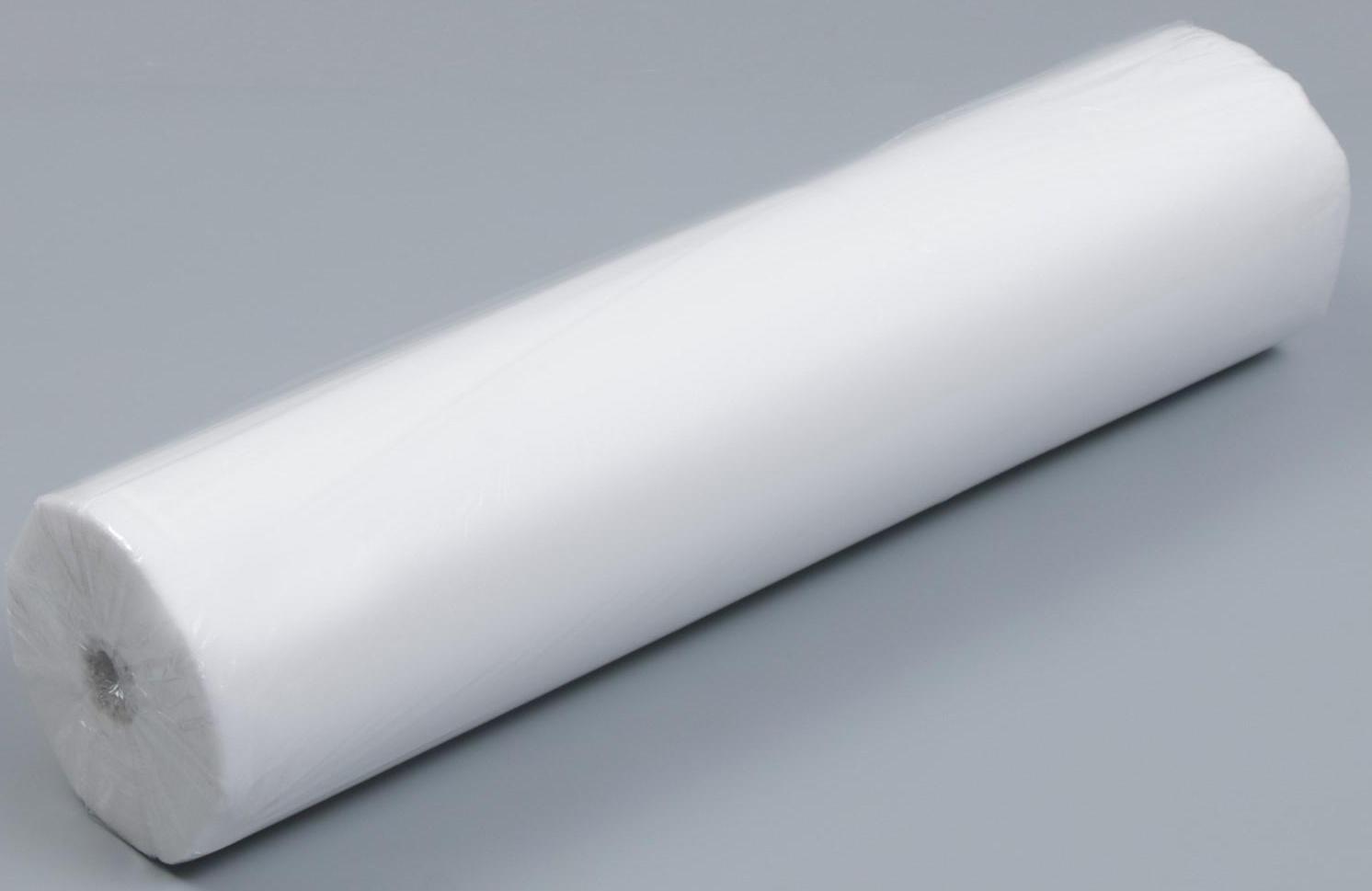 Простыня, 14г/м2, ширина 70 см, 200 м. белая.