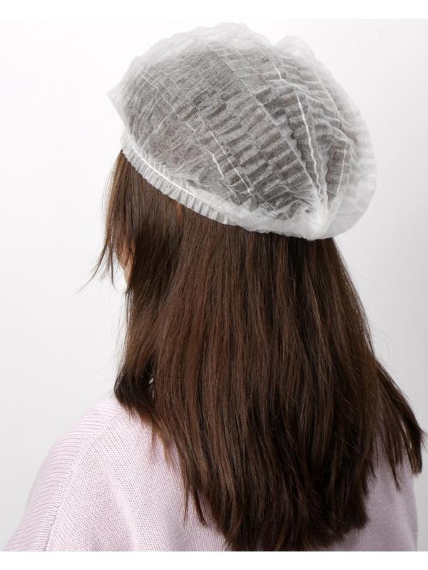 Шапочка Шарлотта, белая, 15 г/м2, 100 шт.