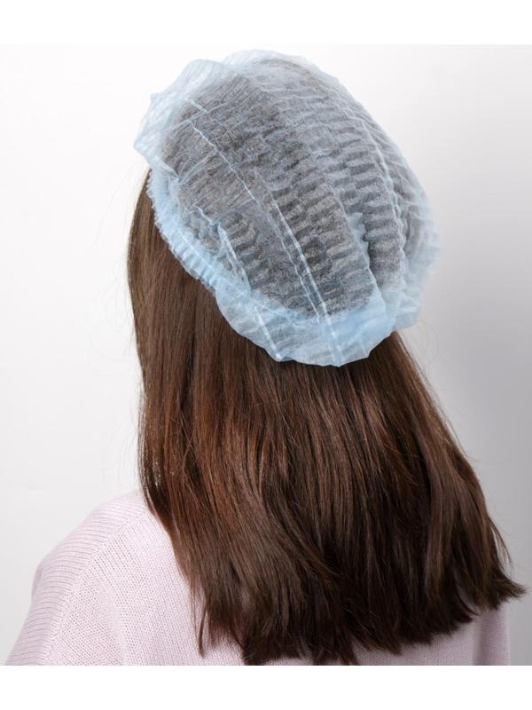 Шапочка Шарлотта, голубая 15 г/м2, 100 шт