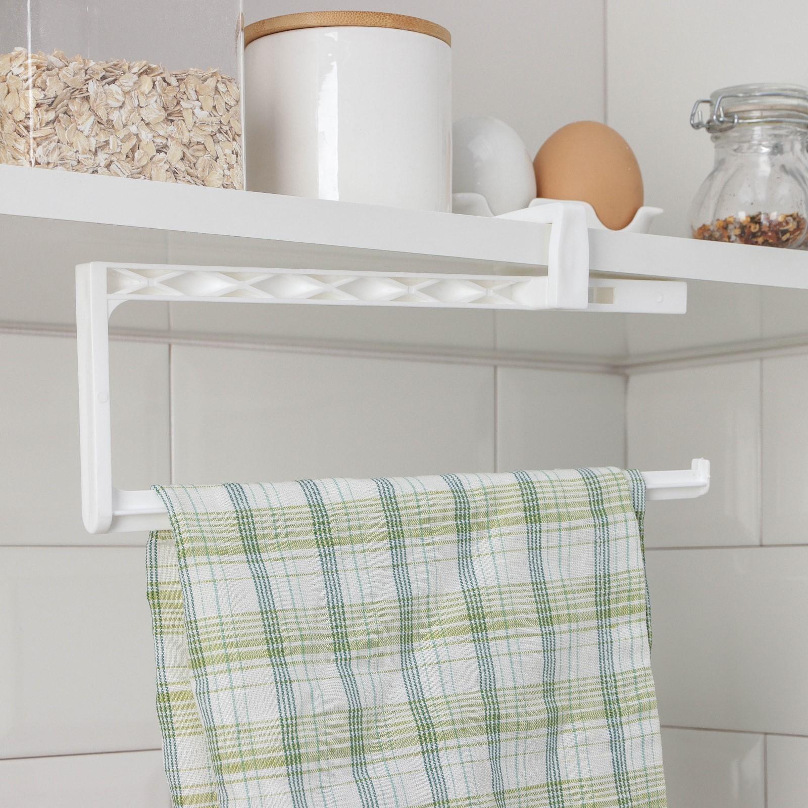 Держатель для полотенец, цвет белый