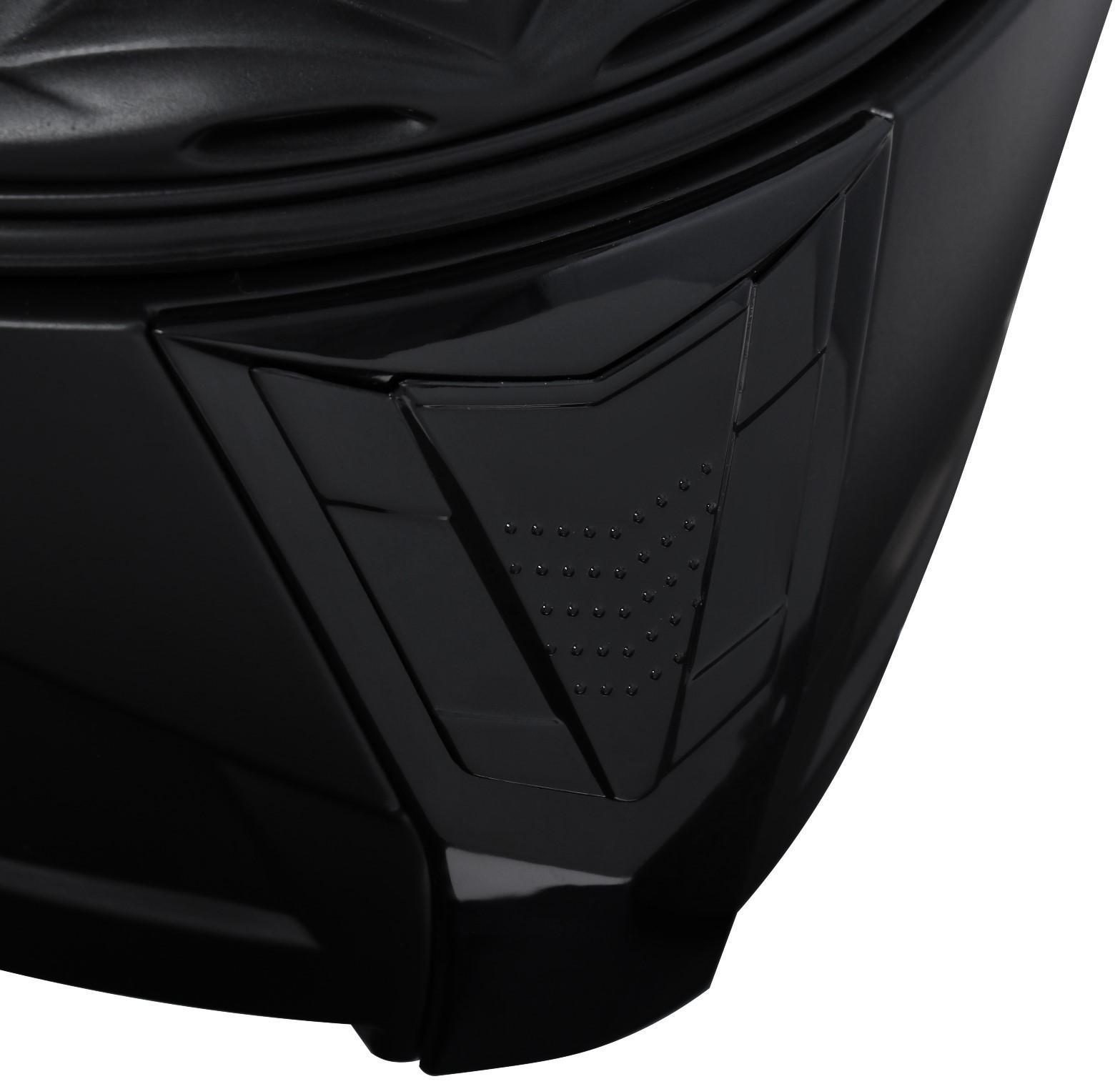 Шлем модуляр, черный, матовый, размер M, FF839