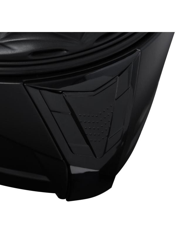 Шлем модуляр, черный, матовый, размер M, FF839