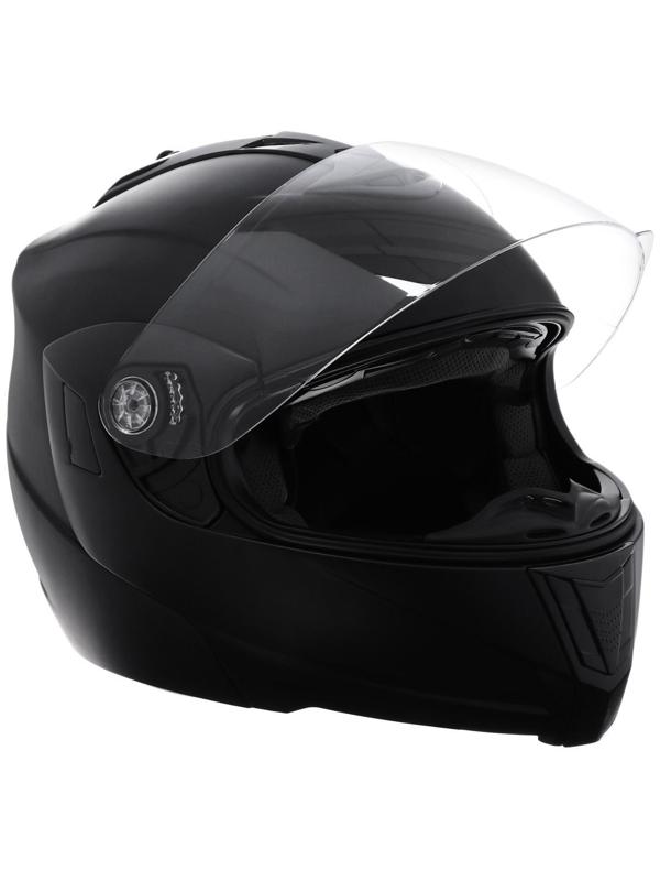 Шлем модуляр, черный, матовый, размер M, FF839