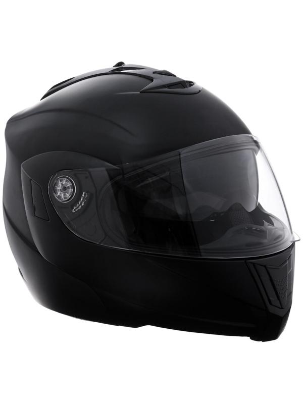 Шлем модуляр, черный, матовый, размер M, FF839