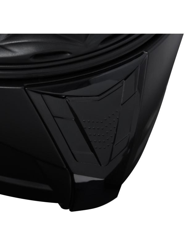 Шлем модуляр, черный, матовый, размер L, FF839