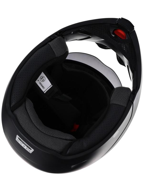 Шлем модуляр, черный, матовый, размер L, FF839