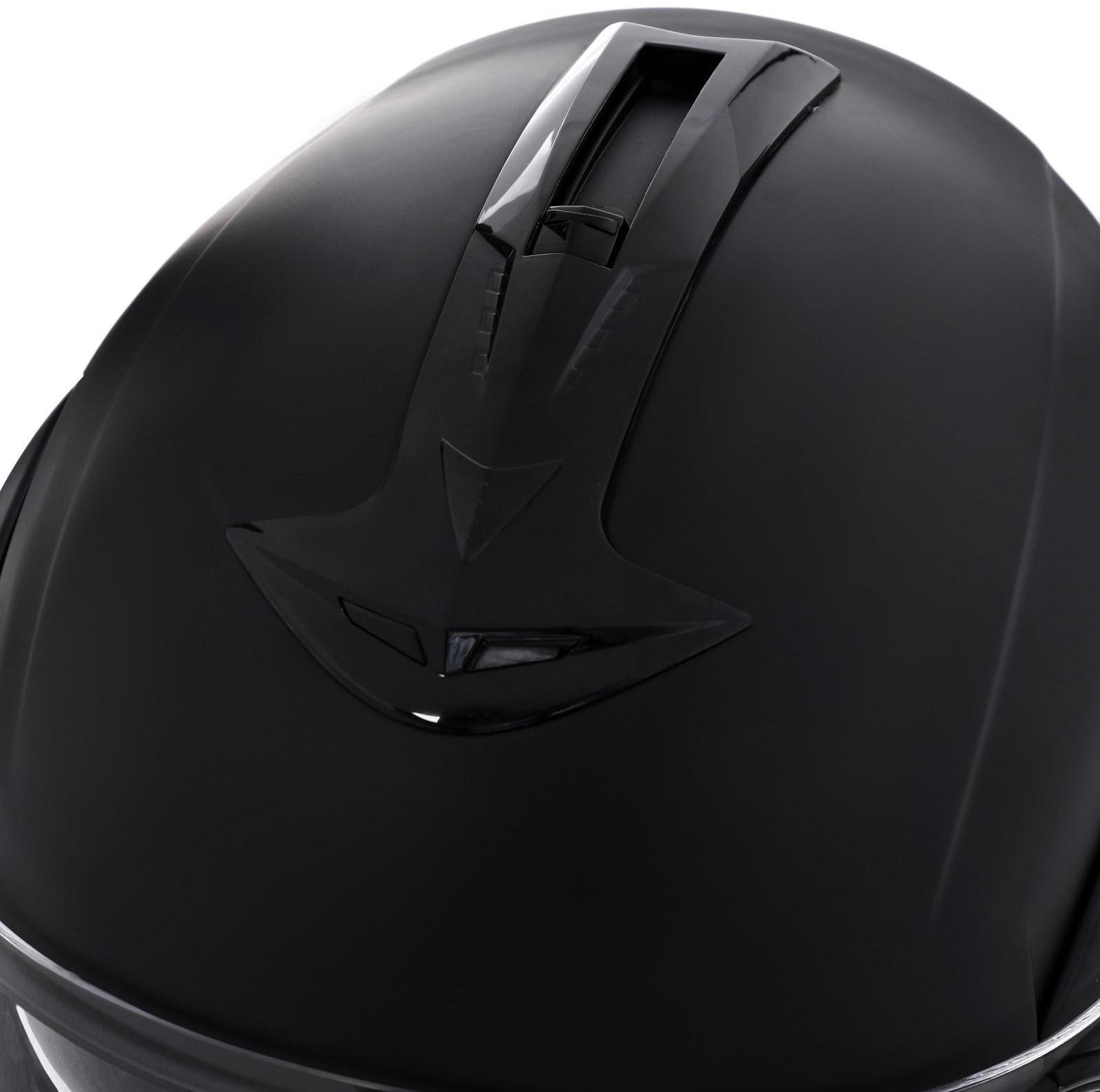 Шлем модуляр, черный, матовый, размер XL, FF839