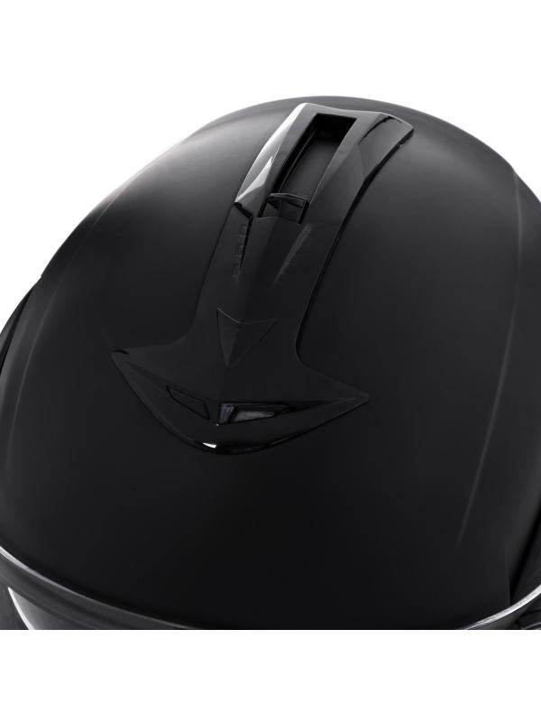 Шлем модуляр, черный, матовый, размер XL, FF839