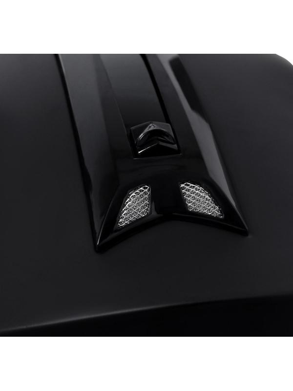 Шлем модуляр, черный, матовый, размер XL, FF839