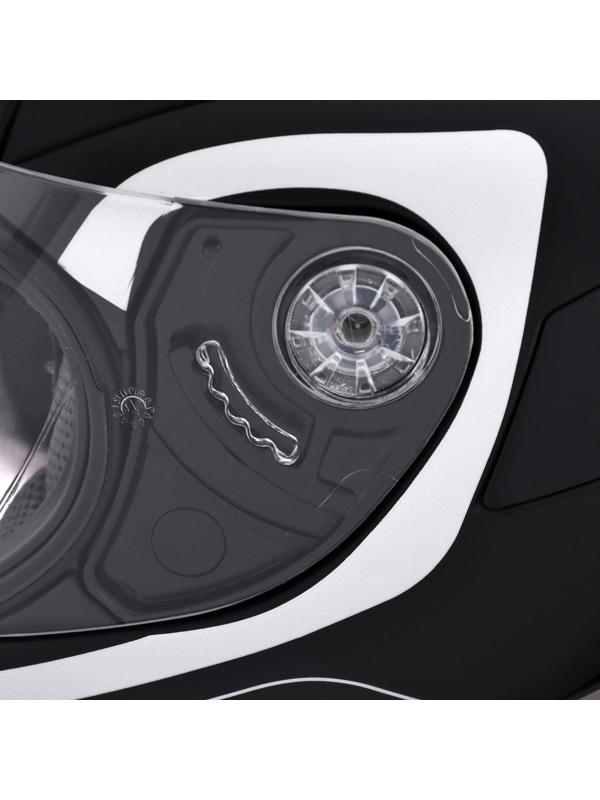 Шлем модуляр, графика, черно-синий, размер M, FF839