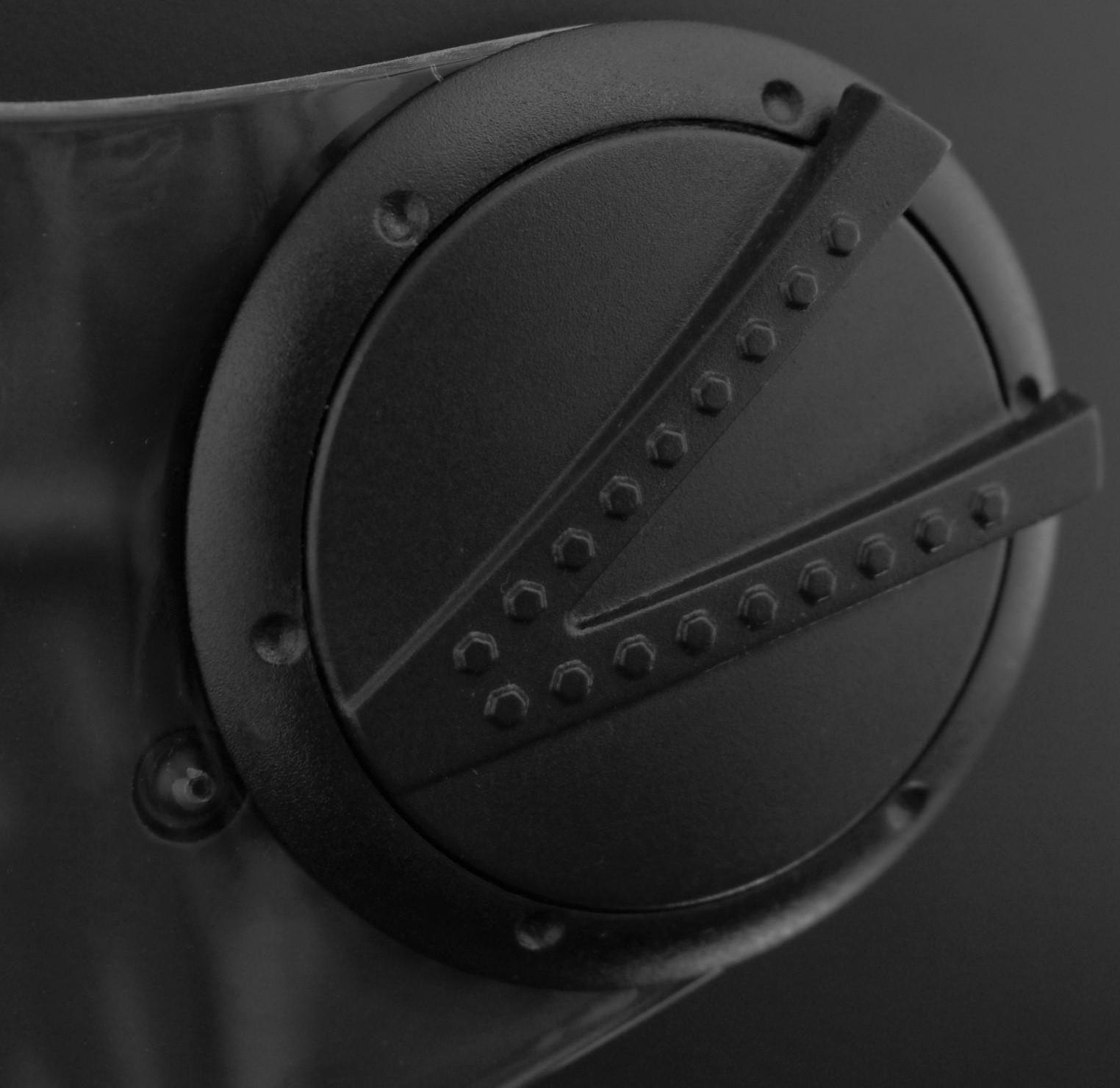 Шлем открытый с визором, черный, матовый, размер XL, OF635