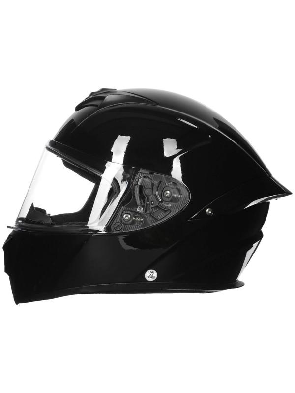 Шлем интеграл, черный, глянцевый, размер XL, FF867