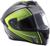 Шлем интеграл, графика, салатовый, размер M, FF867
