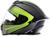 Шлем интеграл, графика, салатовый, размер L, FF867