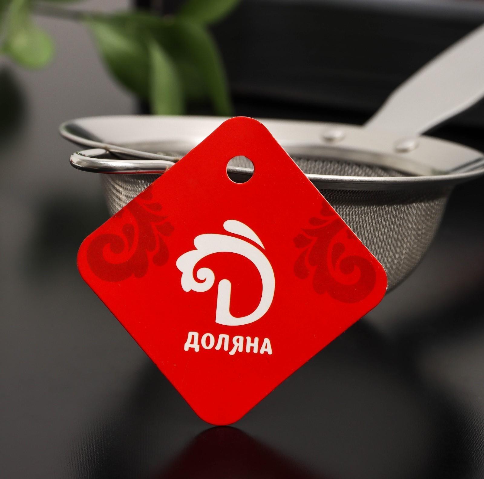 Сито с ручкой Доляна Zero, d=10 см, нержавеющая сталь