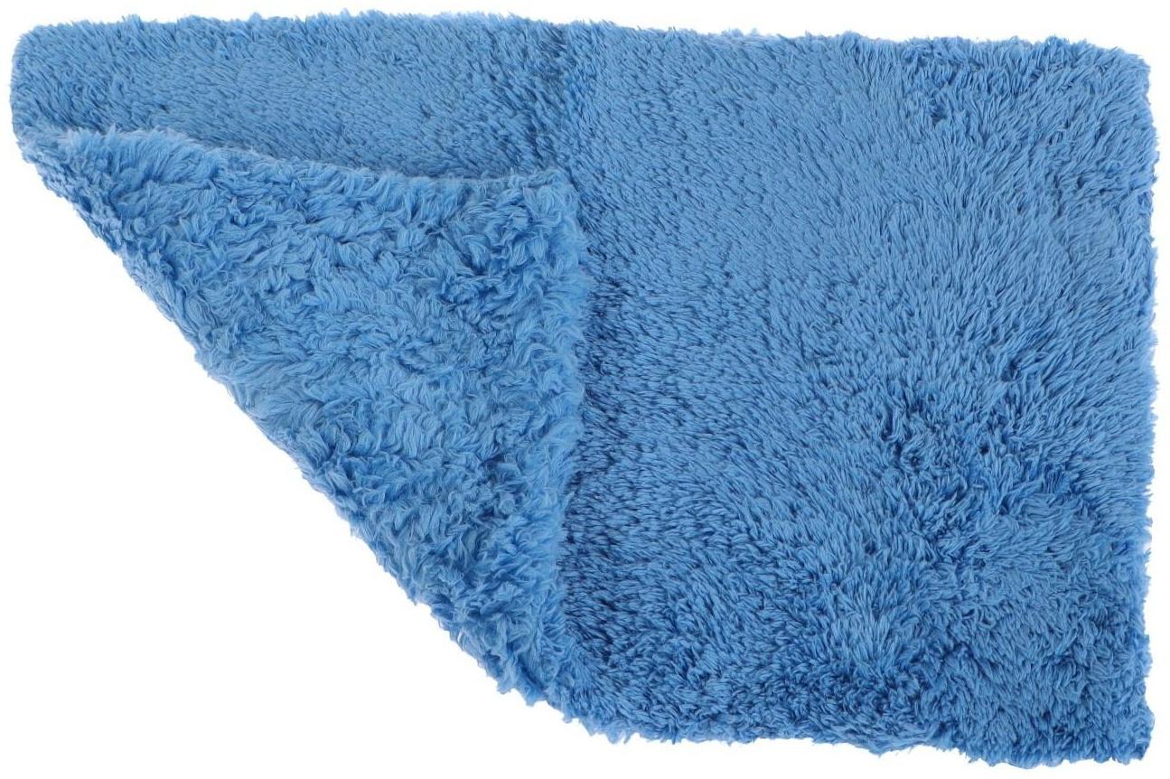 Микрофибра Grand Caratt для полировки, плюшевая, 20×30 см, синяя