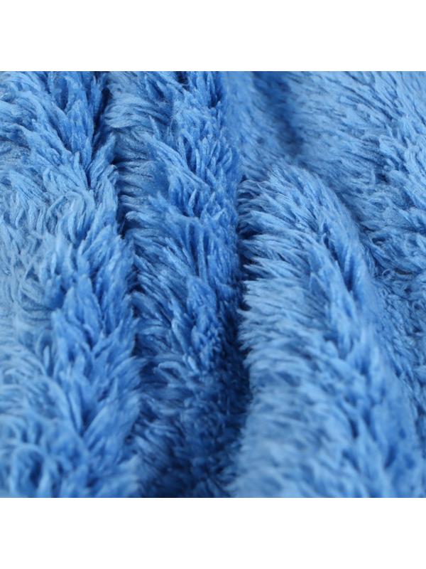 Микрофибра Grand Caratt для полировки, плюшевая, 20×30 см, синяя