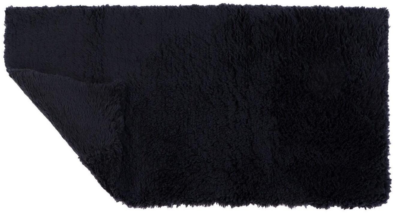 Микрофибра Grand Caratt для полировки, плюшевая, 20×40 см, черная