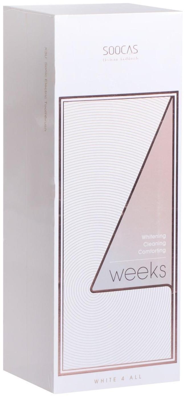 Электрическая зубная щетка Soocas Electric Toothbrush X3U, звуковая, белая