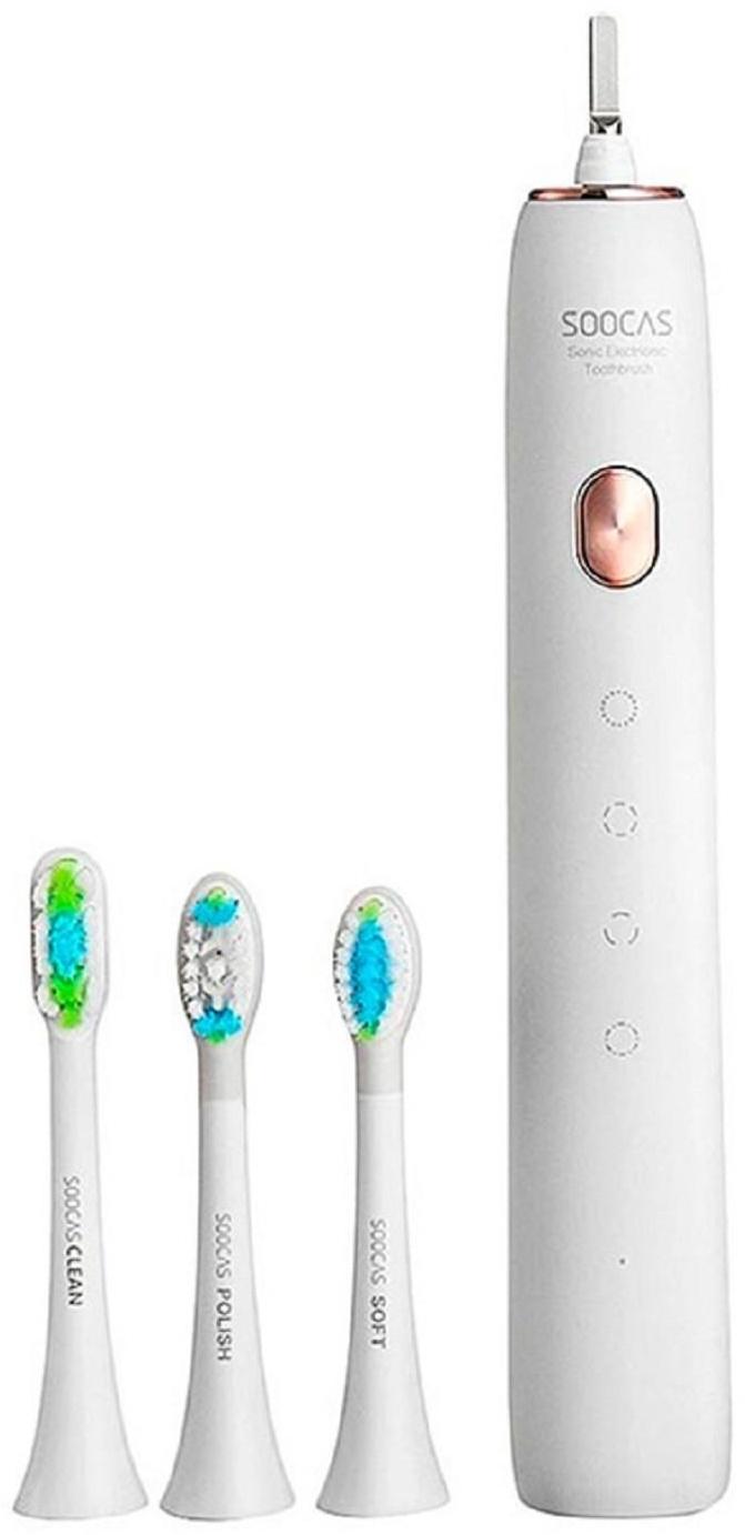 Электрическая зубная щетка Soocas Electric Toothbrush X3U, звуковая, белая