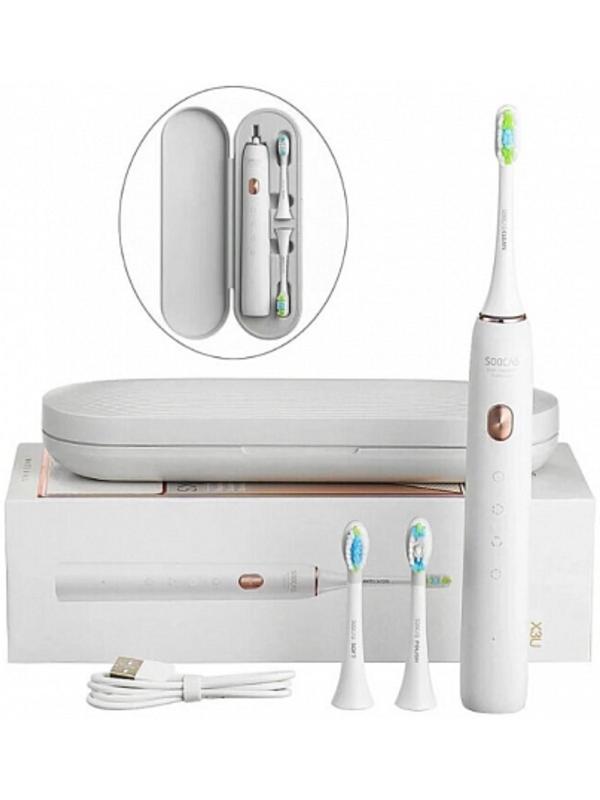 Электрическая зубная щетка Soocas Electric Toothbrush X3U, звуковая, белая