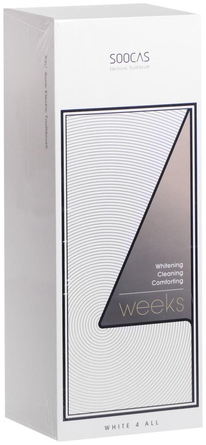 Электрическая зубная щетка Soocas Electric Toothbrush X3U, звуковая, чёрная