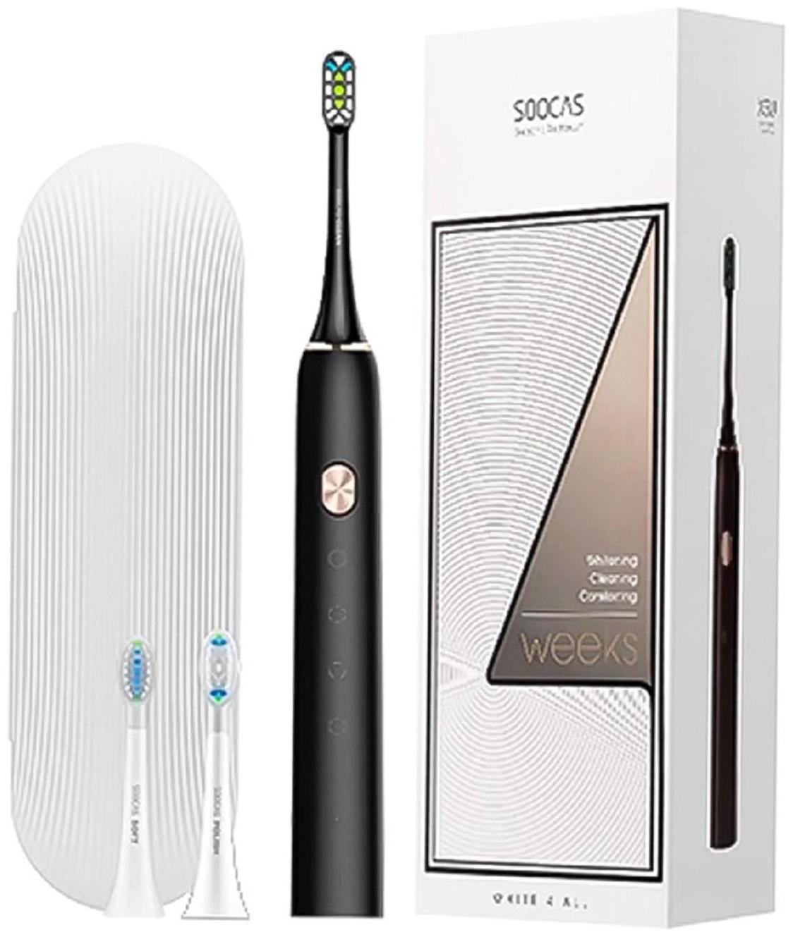 Электрическая зубная щетка Soocas Electric Toothbrush X3U, звуковая, чёрная