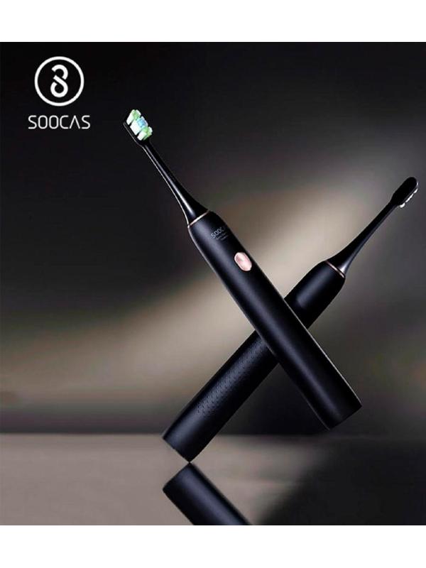 Электрическая зубная щетка Soocas Electric Toothbrush X3U, звуковая, чёрная
