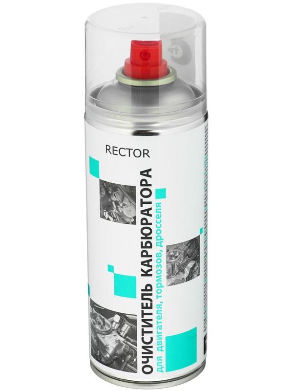 Очиститель карбюратора RECTOR для двигателя, тормозов, дросселя, 400 мл, аэрозоль