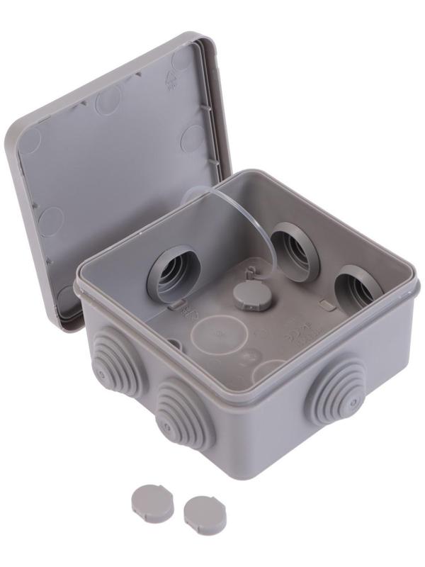 Коробка распределительная SE, 100х100х50 мм, IP55, для открытой установки, серая, IMT35091