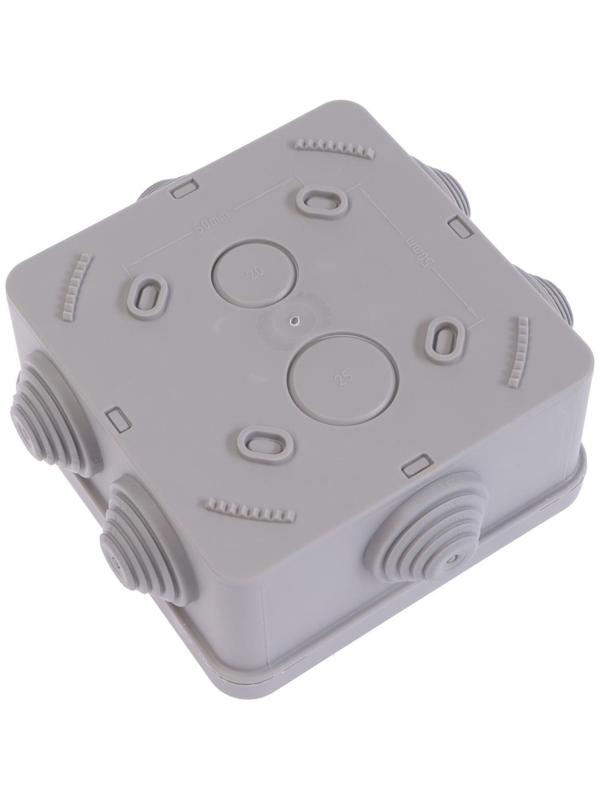 Коробка распределительная SE, 100х100х50 мм, IP55, для открытой установки, серая, IMT35091