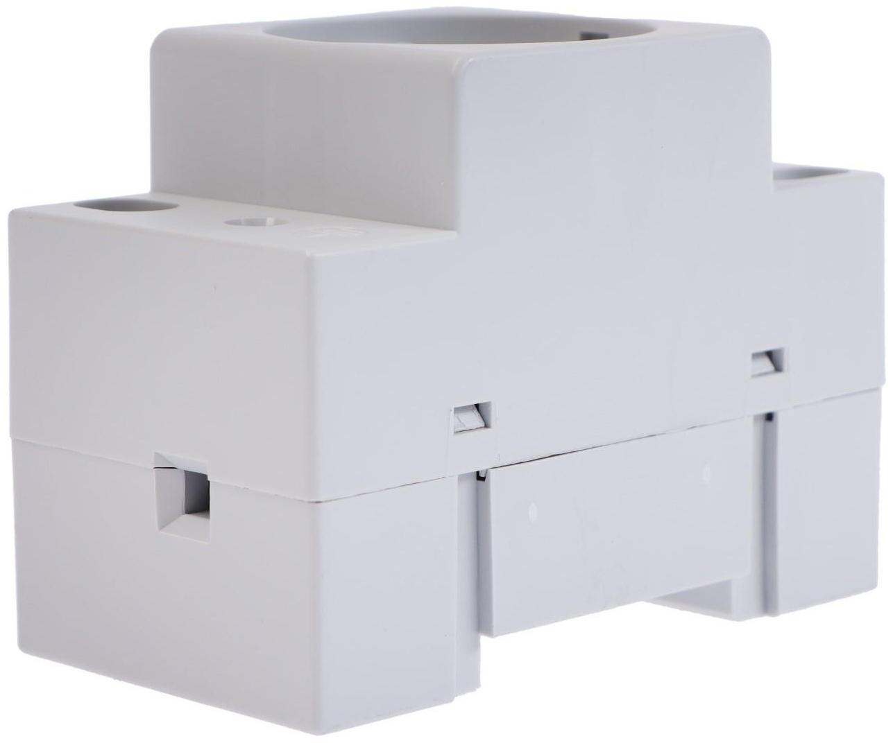 Розетка модульная SE DEKraft, 16 А, 250 В, на DIN-рейку, с з/к, IP20, белая, РМ-102