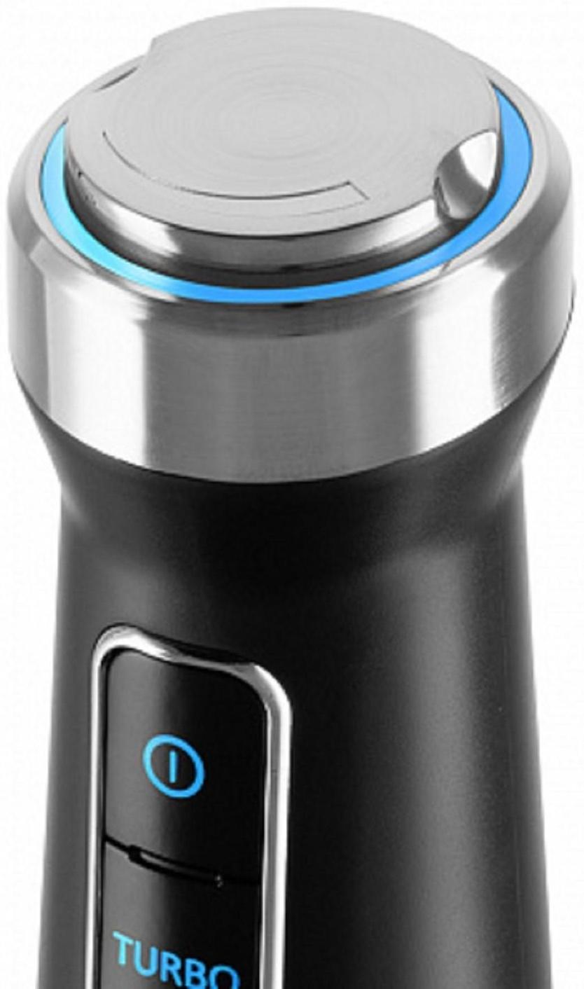 Блендер REDMOND RHB-2983, погружной, 1200 Вт, 0.8/0.5 л, турбо, чёрный