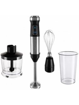 Блендер REDMOND RHB-2983, погружной, 1200 Вт, 0.8/0.5 л, турбо, чёрный