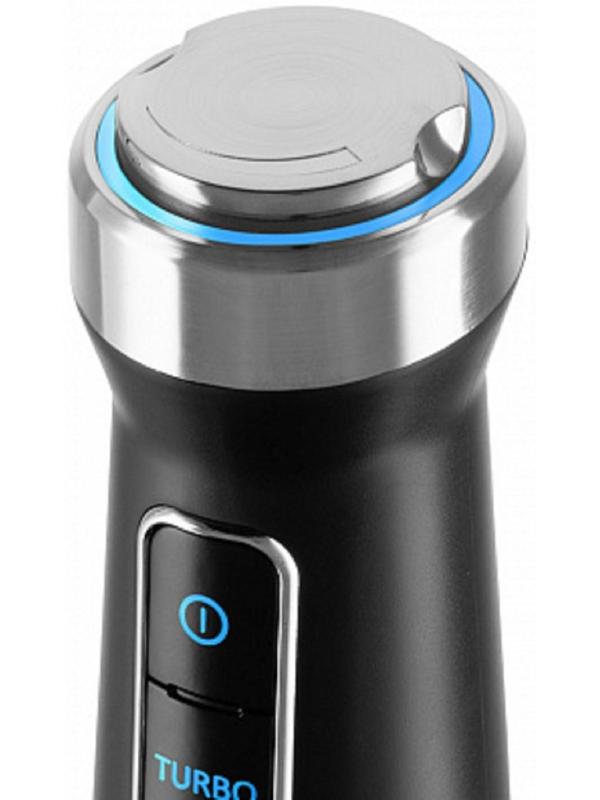 Блендер REDMOND RHB-2983, погружной, 1200 Вт, 0.8/0.5 л, турбо, чёрный