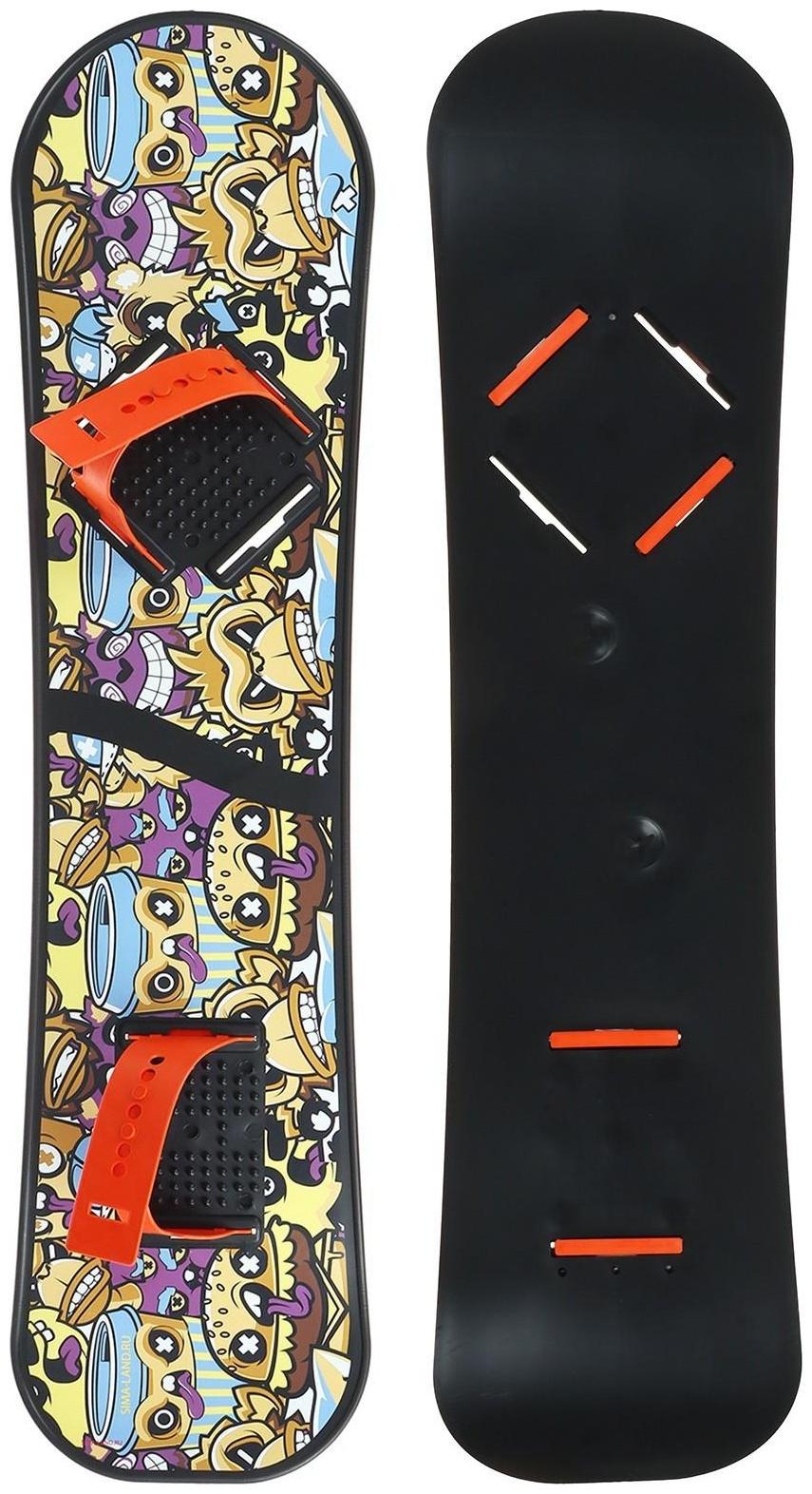 Сноуборд с облегчёнными креплениями Face