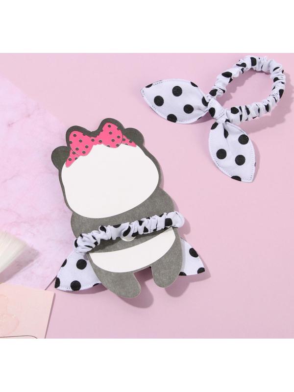 Резинка с ушками для волос «Панда»