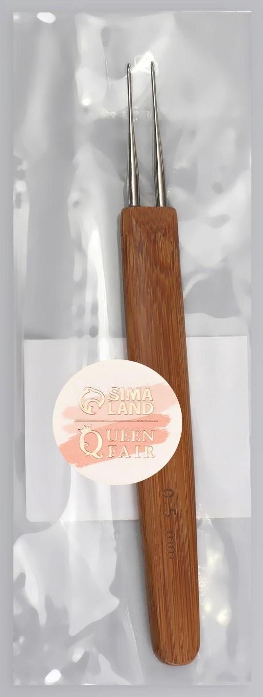 Крючок для мастера, 0,5 мм, цвет серебристый