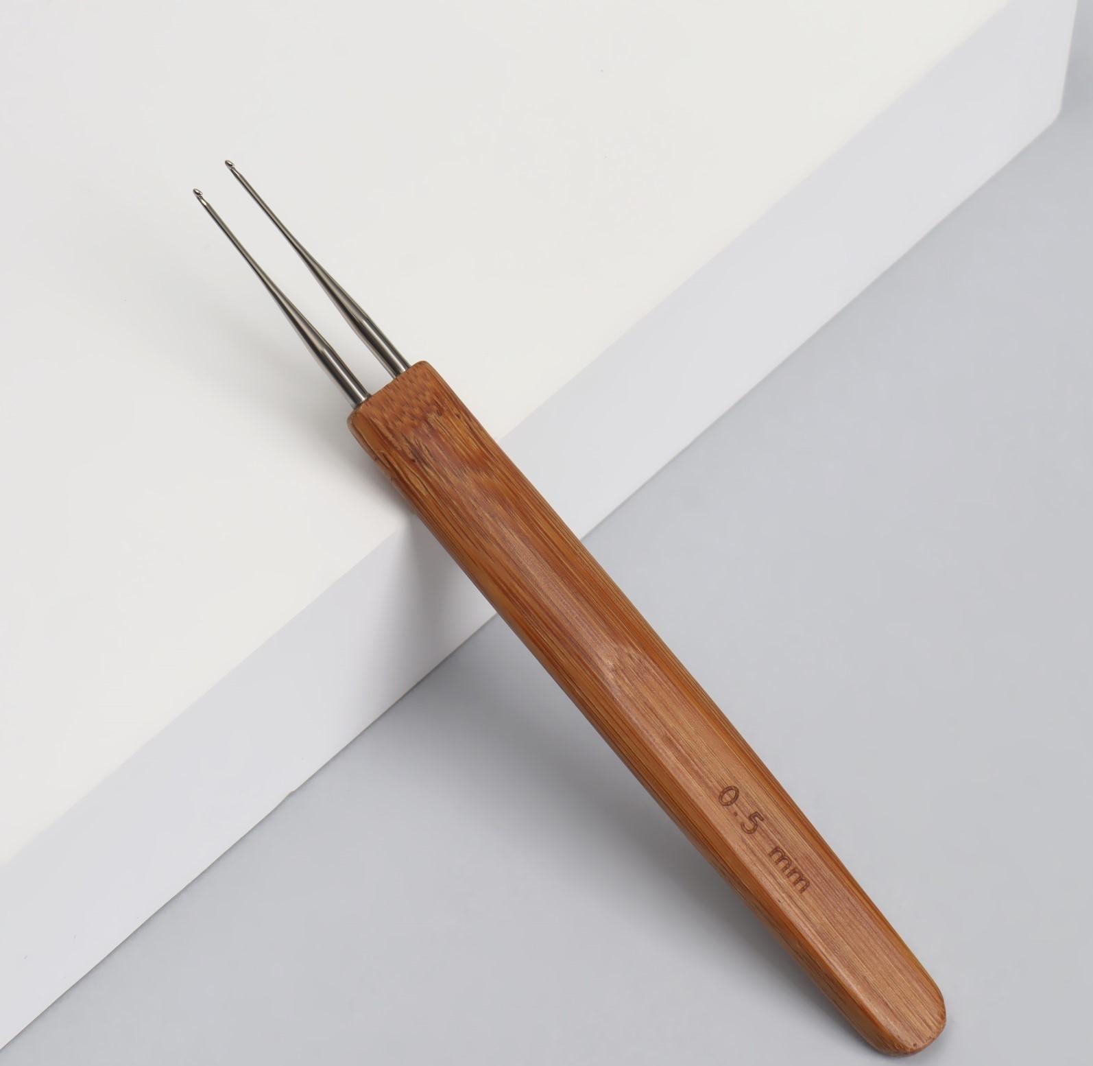 Крючок для мастера, 0,5 мм, цвет серебристый