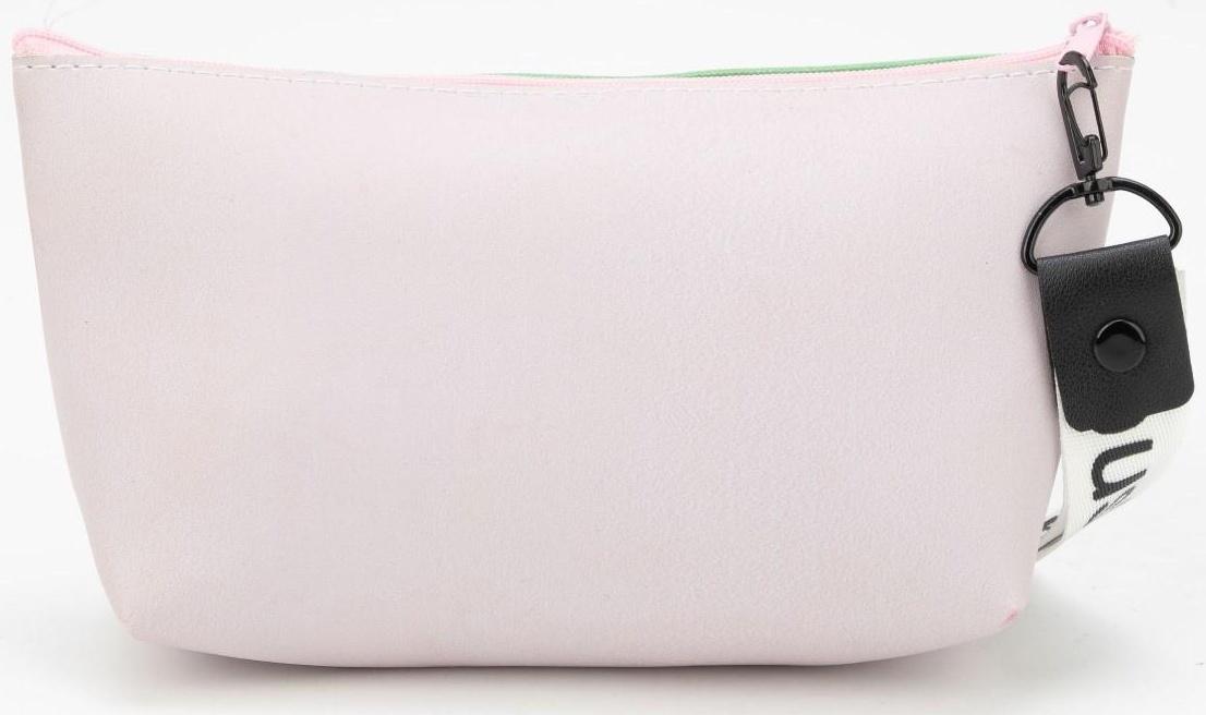 Косметичка на молнии, цвет розовый