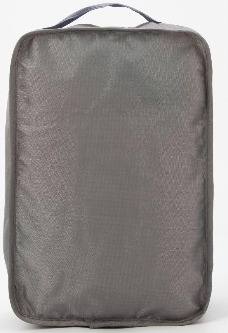 Косметичка на молнии, цвет серый